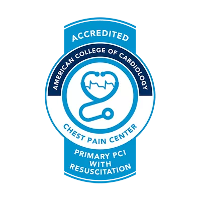 Primary PCI with Resuscitation badge logo by The American College of Cardiology