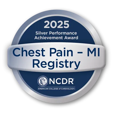 chest pain MI Registry silver performance seal