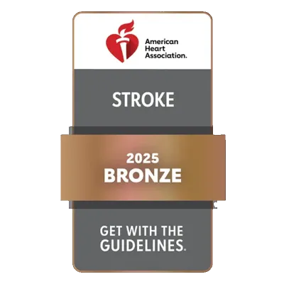 AHA Stroke 2025 Bronze get with the guidelines award