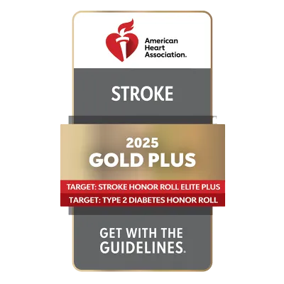 award badge ahs stroke 2025 gold