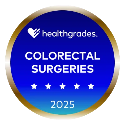 Healthgrades Five-Star Recipient for Colorectal Surgeries