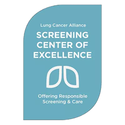 Designated as Screening Centers Of Excellence by Lung Cancer Alliance