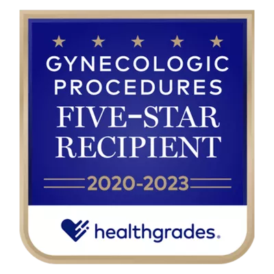 Award: Healthgrades - Gynecological Procedures Five-Star Recipient - 2020-2023