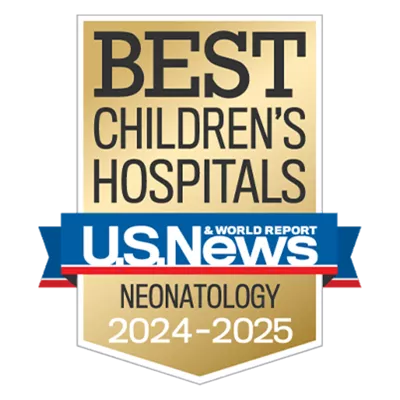 Award: U.S. News & World Report - Best Children's Hospitals - Neonatology - 2024-2025