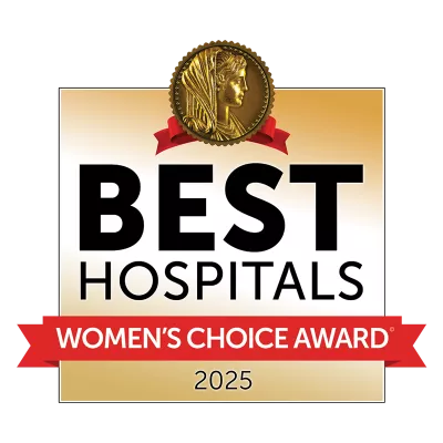 womens choice award best hospitals 2025