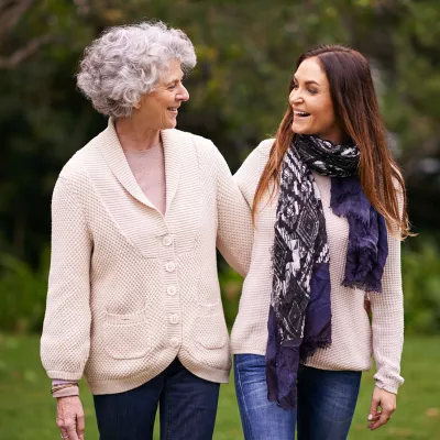 women walking outdoors
