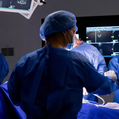Doctor in surgery