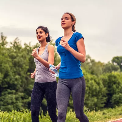 women jogging