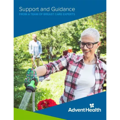 Download Guide Cover: Support and Guidance From a Team of Breast Care Experts