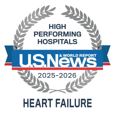 US News 2025-2026 High Performing Heart Failure