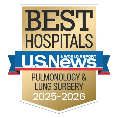 US News 2025-2026 Pulmonology Lung Gold
