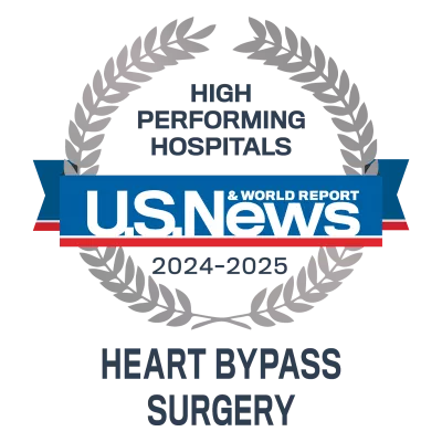 US News High Performing Hospitals Heart Bypass Surgery 2024-2025