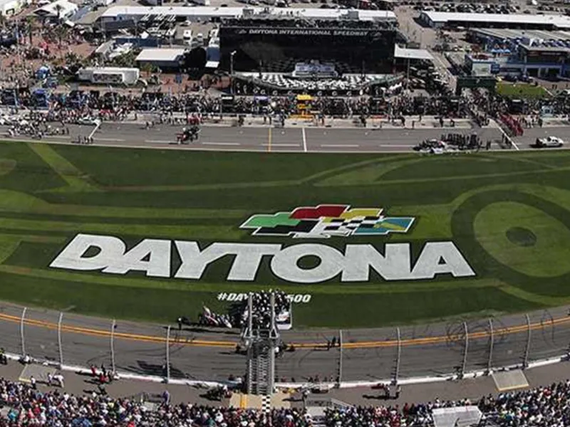 Daytona International Speedway from above