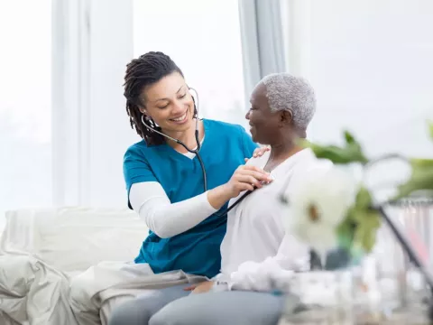 physician listening-to-patient heart