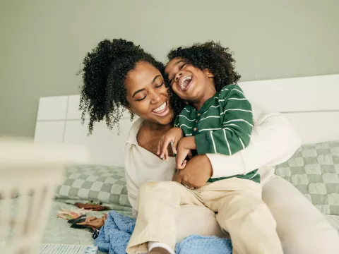 mother-and-son-laughing