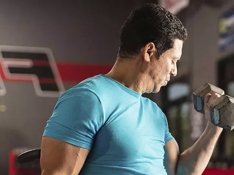 Man-Working-Out after CV-Heart-Failure