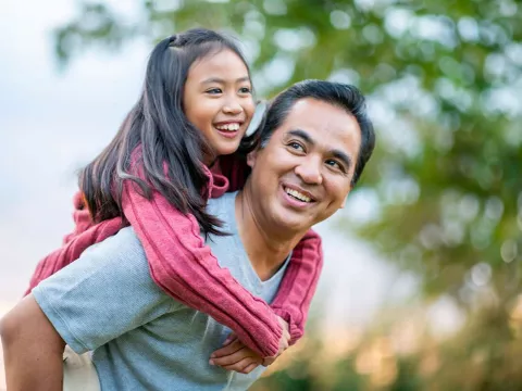 LP-50-50-West-FL-Neuro-aneurysm-Father-Daughter-outdoors