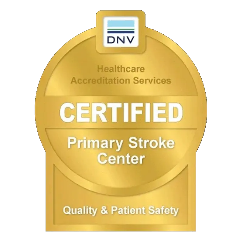 DNV Certified Primary Stroke Center logo