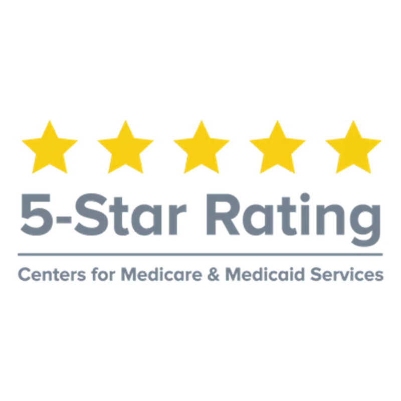 Award: Centers for Medicare and Medicaid Services - 5 Star Rating