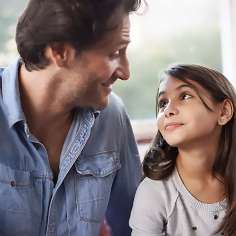 father-and-daughter-looking-at-each other