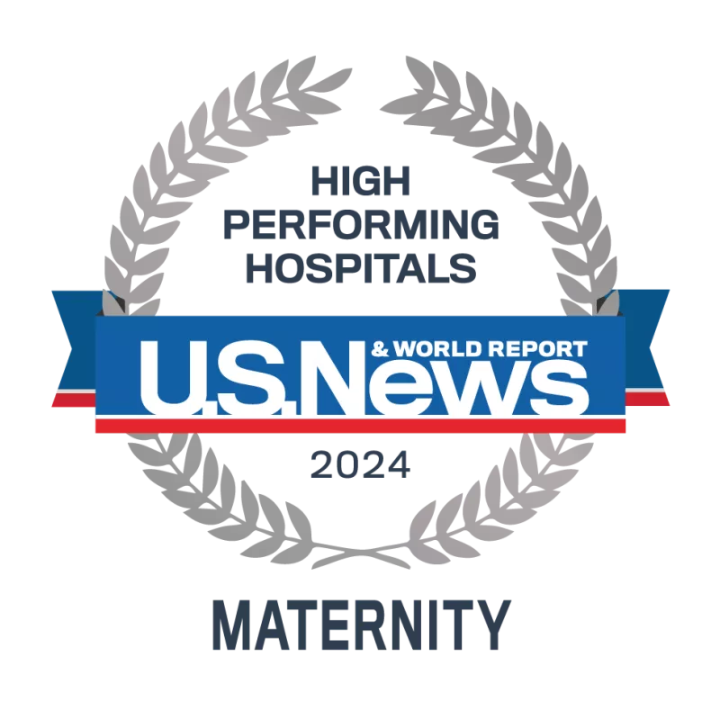 U.S. News and World Report - High Performing Hospitals - Maternity - 2024