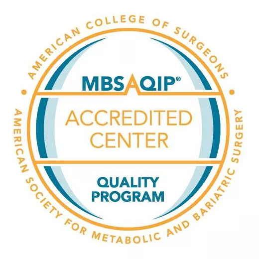 MBSAQIP Accredited Center Quality Program Badge