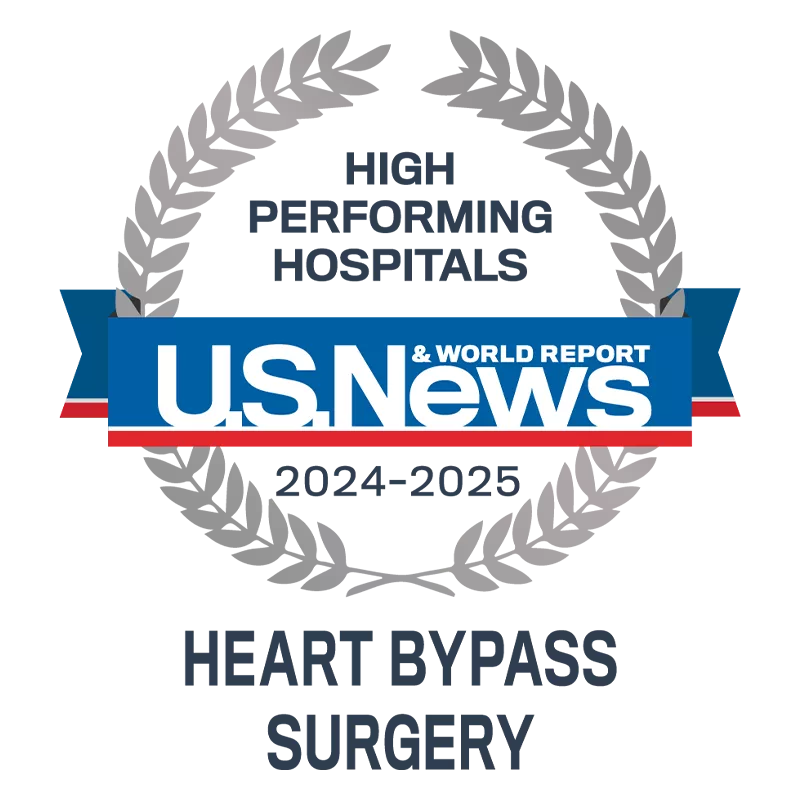 US News High Performing Hospitals Heart Bypass Surgery 2024-2025