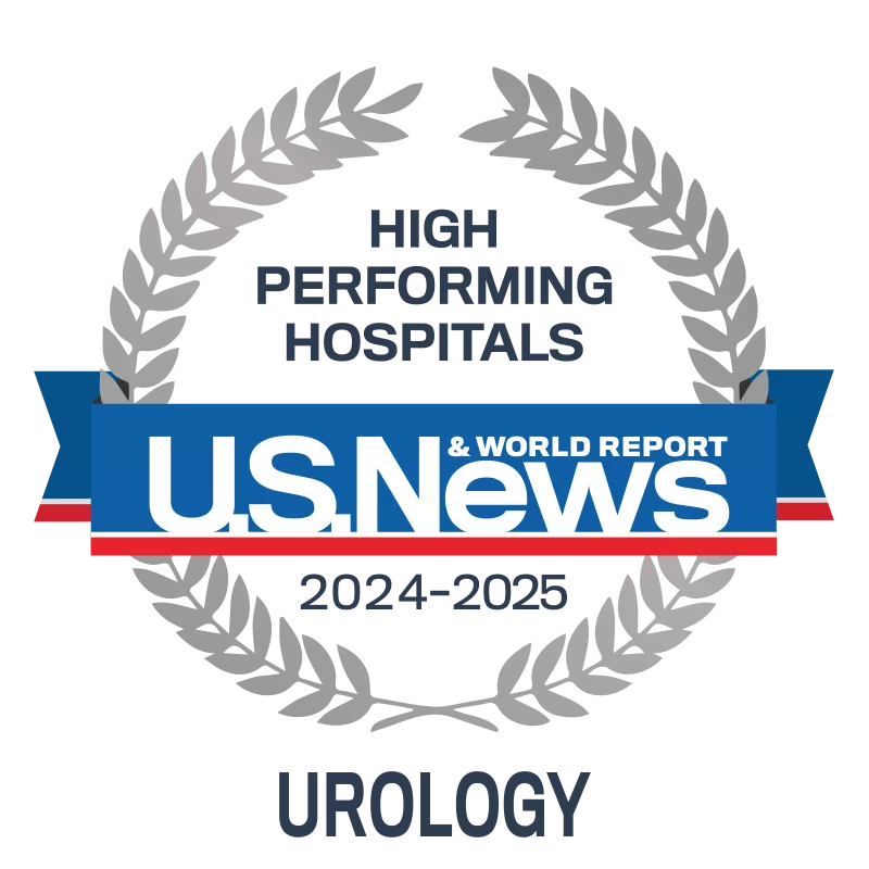 US News High Performing Hospital 2024-2025 Urology