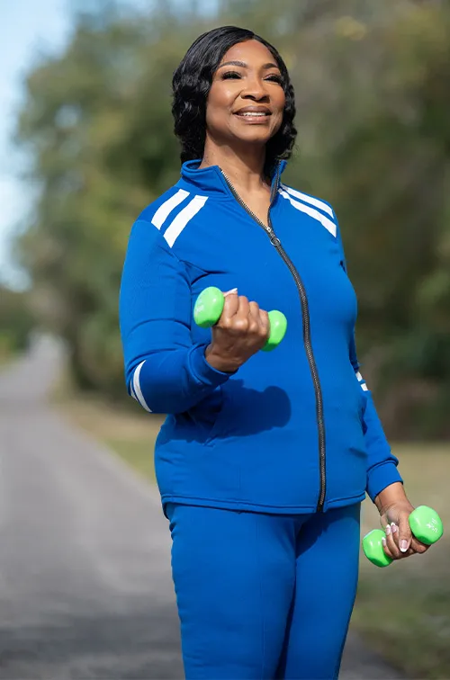 bariatrics patient walking