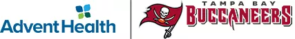 AdventHealth Tampa Bay Buccaneers Lockup