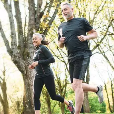 couple jogging